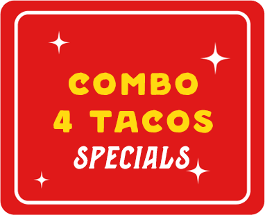 Combo 4 Tacos