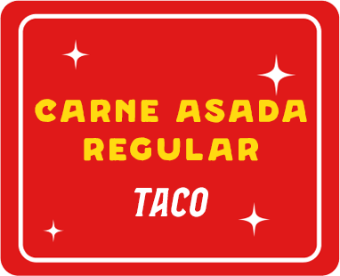 Carne Asada Taco Regular