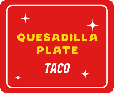 Quesadilla Plate